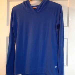 GapFit Blue Tunic Hoodie. Like New🔹